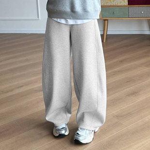 休闲运动卫裤 腿型克星加绒加厚弯刀阔腿裤 •液氨香蕉裤 遮肉神裤