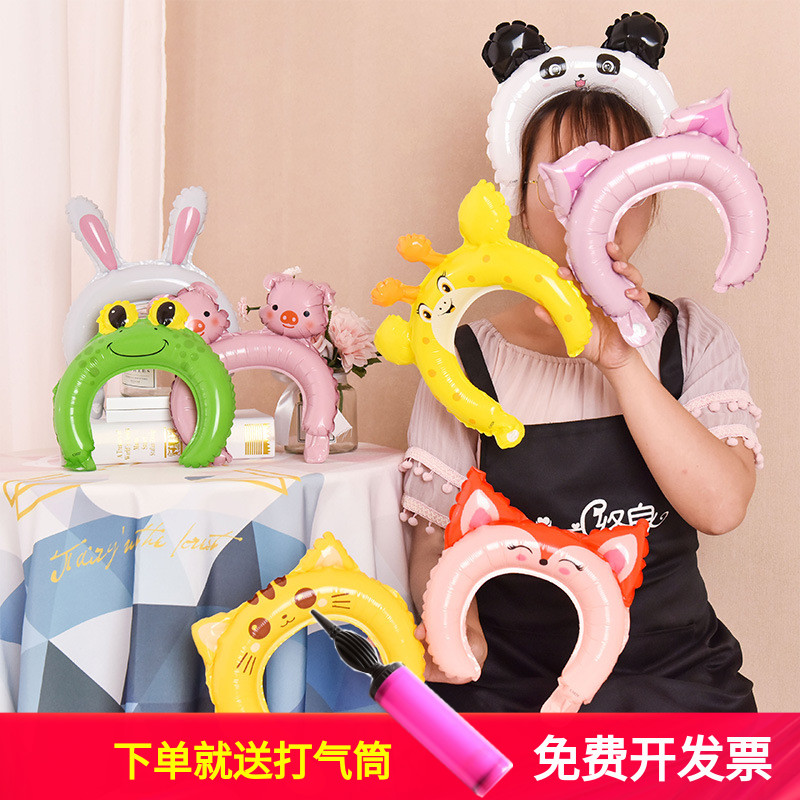 儿童节发箍表演幼儿园兔子舞头饰