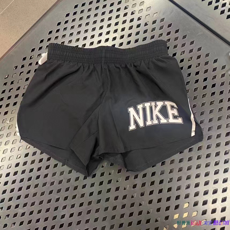 耐克女跑步短裤速干透气防走光