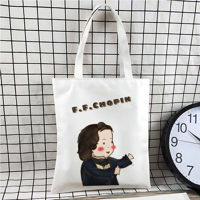 音乐家周边帆布包贝多芬莫扎特巴赫定制学生大容量拎书单肩手提袋,箱包皮具/热销女包/男包,时尚帆布包,淘宝优惠券,粉丝福利购,淘宝优惠卷