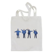 李因乐  原创the Beatles 披头士help 摇滚乐队 帆布包街拍布袋