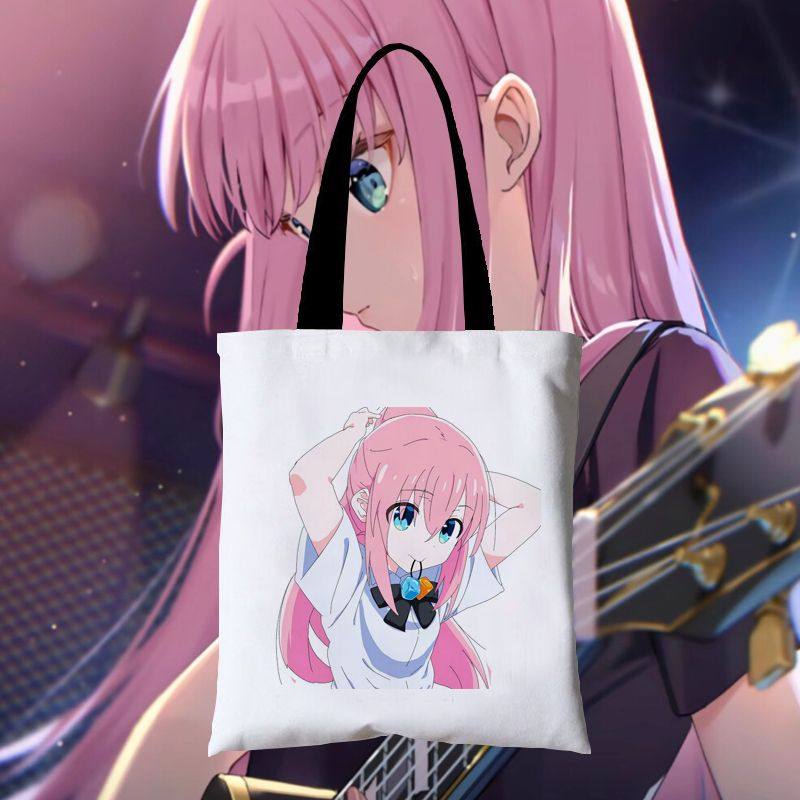 孤独摇滚包包动漫周边后藤一里同款cos二次元帆布袋单肩手提包袋