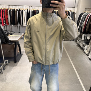 东隅桑榆春季男士潮牌简约立领工装夹克韩版宽松百搭通勤显瘦外套