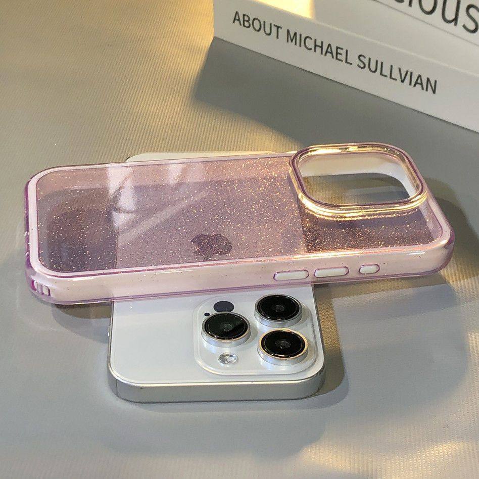 轻奢高颜值闪粉苹果16promax手机壳iPhone15pro防摔14/13/12/11软,3C数码配件,手机保护套/壳,淘宝优惠券,粉丝福利购,淘宝优惠卷