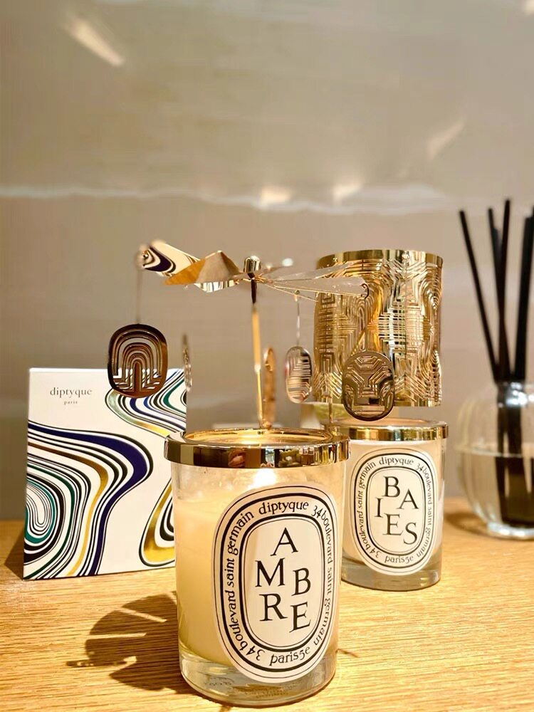 diptyque蒂普提克香薰蜡烛圣诞限定走马灯浆果居家香氛情人节礼物