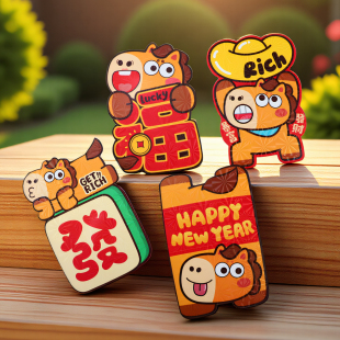 马年个性立体迷你造型生肖马红包抖音同款热销卡通可爱异形利是封