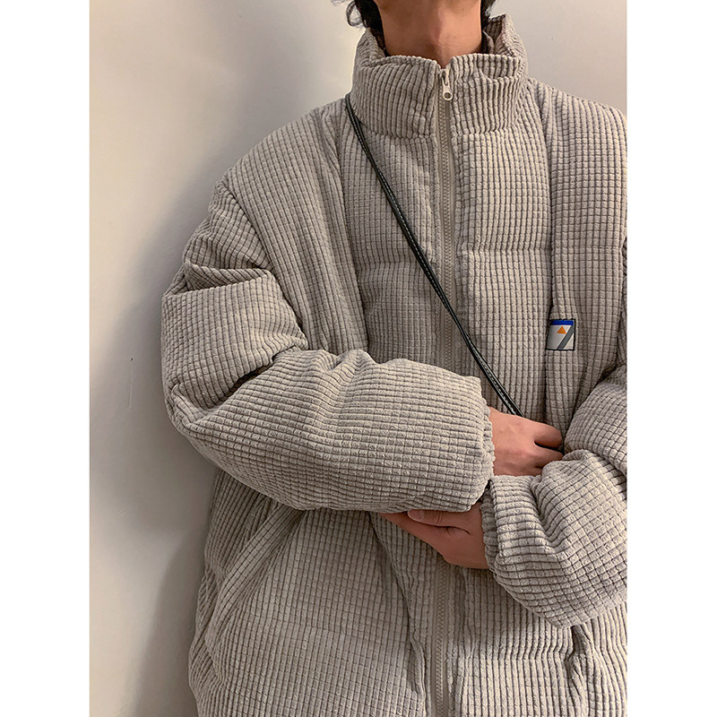 1009-MF51-P120-限价158*灯芯绒棉衣男冬季加厚棉袄日系宽松棉服,男装棉衣,四季星座1009