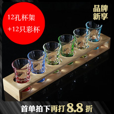 Ликер Cup shot杯 ktv 彩色子弹杯白酒杯 厚底可点火