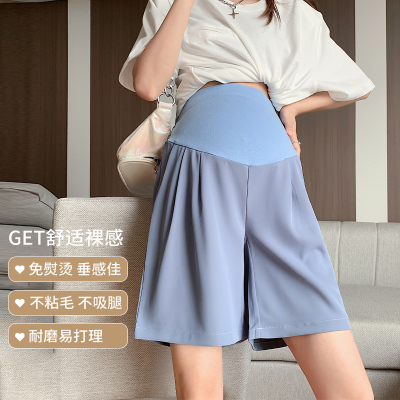 孕妇短裤bc女夏夏季薄款小个子夏款孕早期外穿大码休闲西装裤子夏
