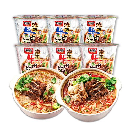 海福盛淮南牛肉汤粉丝非油炸