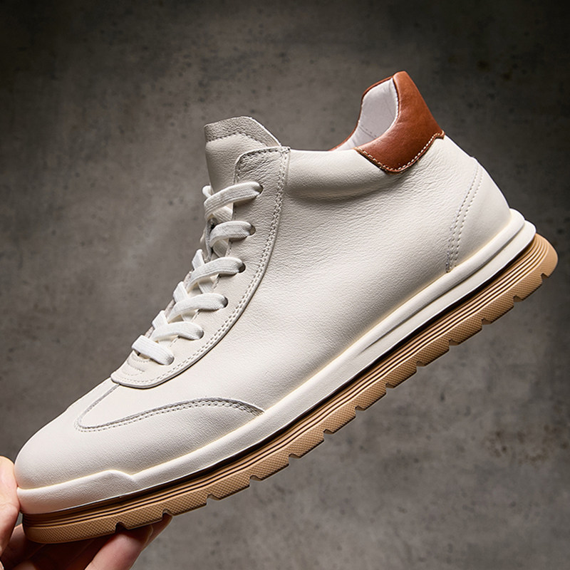 2026秋冬季新款马丁靴男真皮时尚韩版百搭高帮男鞋轻便系带短靴男
