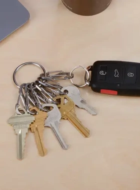 Niteize 奈爱 - KeyRing Steel S-Biner 钢制S型夹钥匙扣