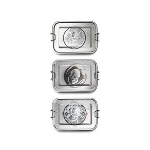 Dan Matsuda - Bento 老式卡扣饭盒蒸饭餐盒不锈钢便当盒