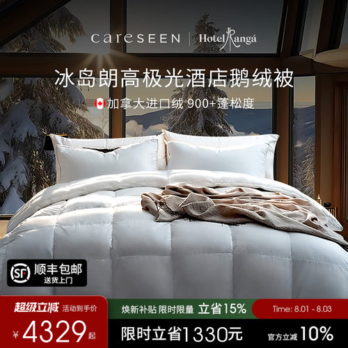 冰岛朗高酒店180S加拿大95白鹅绒