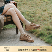 运动休闲鞋 73hours女鞋 芭蕾风德训鞋 阿甘鞋 自在配方2026春季 新款