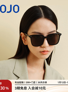 AOJO澳镜墨镜大方框男女款AJ105SH25新品1偏光防紫外线太阳镜