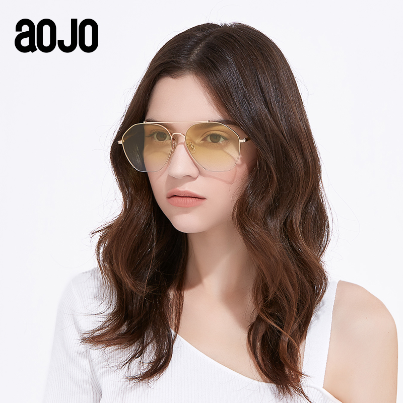 aojoÌ«ÑôÑÛ¾µ2018пîSA1829827¶à±ßÐÎÌ«Ñô¾µÊ±Éн¥±äÉ«ÑÛ¾µÄ«¾µ