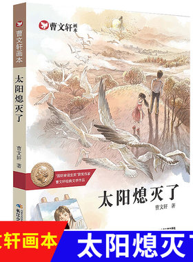 正版曹文轩太阳熄灭起点插画