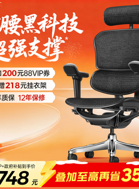 保友金豪b雄鹰 人体工学椅电脑椅久坐电竞靠背家用办公可躺老板椅