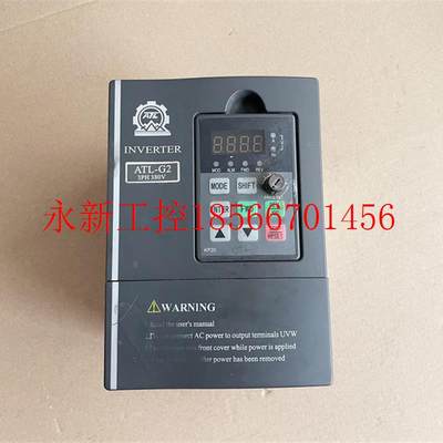 议价二手康沃ATL-G2系列变频器ATL-G2-4T0015C 1.5KW 380V￥