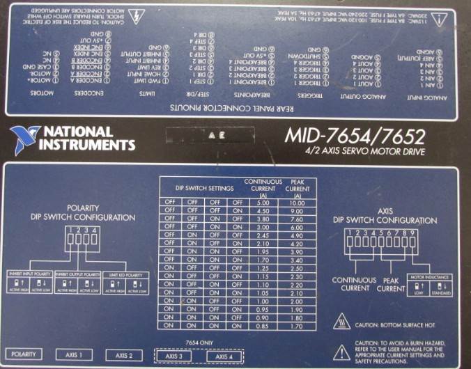 NI[ MID-7654/7652]一台重量9.5公斤询价