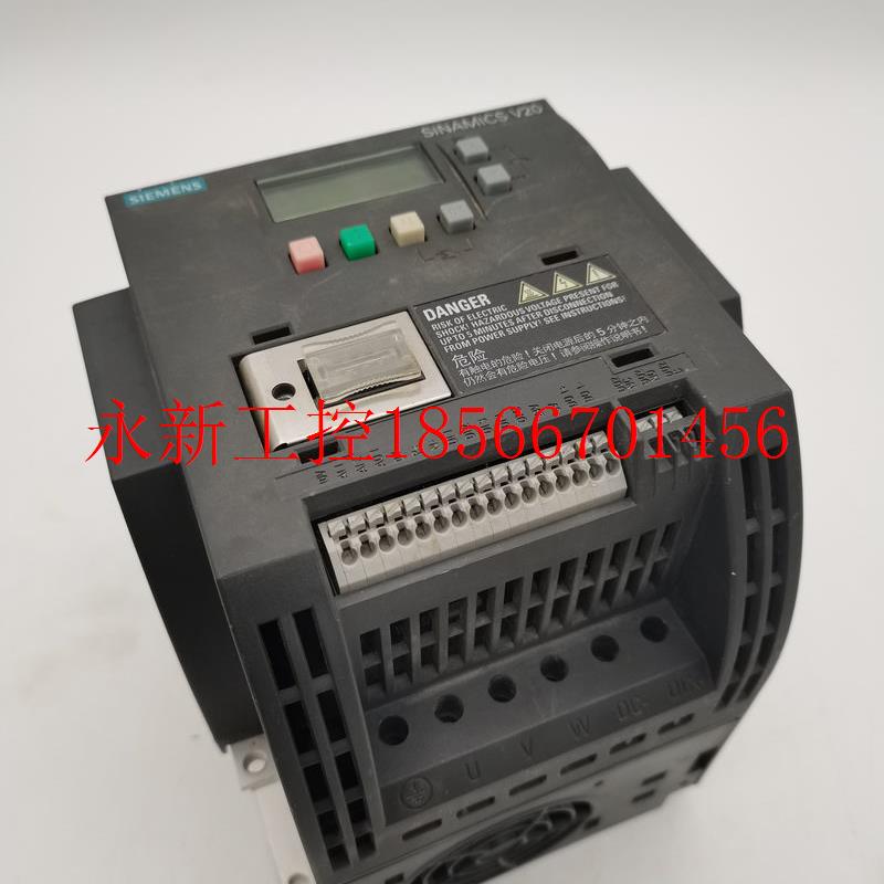 议价V20系列 6SL3210-5BE23-0UV0变频器 3KW/380V实物￥