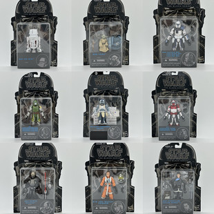 现货孩之宝 星球大战 黑盒尤达 R5-G19机器人飞行员 沃尔夫克隆人