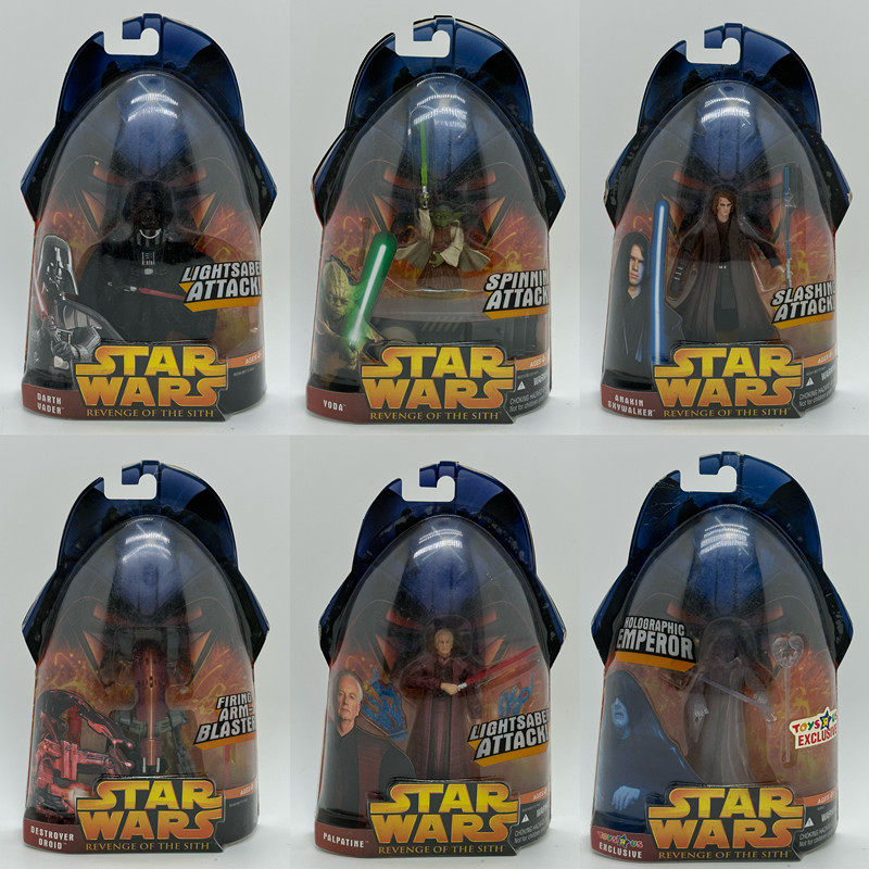 星球大战3.75寸机器人欧比旺尤达维达 正版现货可动人偶 实拍