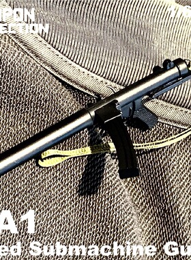 威龙1/6 英国斯特林L34A1微声冲锋枪 77042 兵人 静态模型 不能打