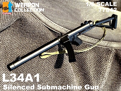 英国斯特林L34A1威龙兵人1/6