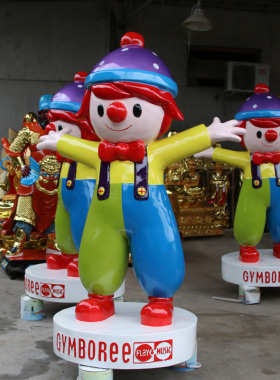 摆件工艺卡通人物公园风景摆件