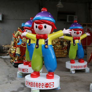 摆件工艺卡通人物公园风景摆件