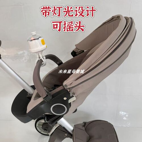 stokke xplory X V4V5V6 scoot推车风扇宝宝夏季外出降温风扇通用