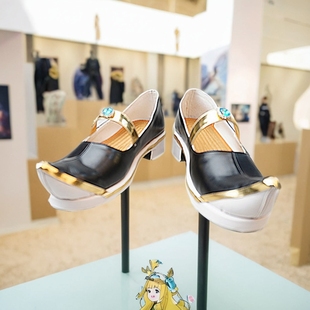 原神cos多莉cos鞋游戏动漫靴子女cosplay来图定制