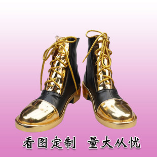 偶像梦幻祭Pretty5 mission cos鞋鸣上岚巴日和桃李影片动漫cos鞋