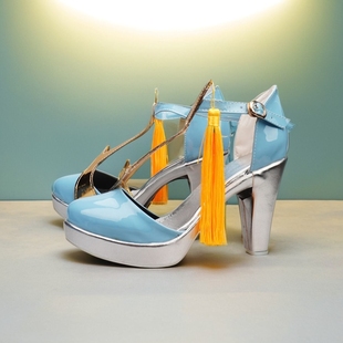 王者荣耀cos不知火舞 魅语cosplay鞋子增高定做女