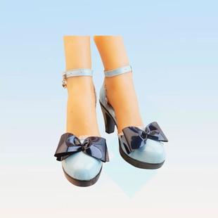 原神妮露GIGO 联动cos鞋cosplay女鞋高跟大码动漫鞋定制