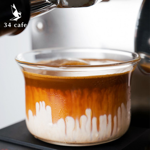 Littleglass咖啡杯torch小泉哨子耐冷热玻璃dirty杯combo杯175ml