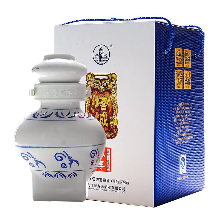 千年辽塔城老酒 私享 1999年入窖 58度5000ML/坛