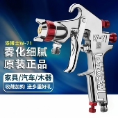 博士喷漆枪W 77家具木器汽车喷漆高雾化气动喷涂工具油漆喷枪 71W