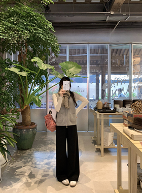 FFLU25/10/20 长期主义裤裤 三色耐穿显瘦不显胯直筒休闲裤