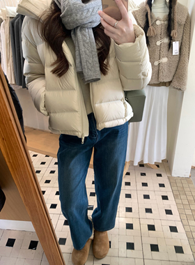 FFLU25/12/3 【长期实用派】90白鸭绒超轻蓬松排骨羽绒服连帽外套