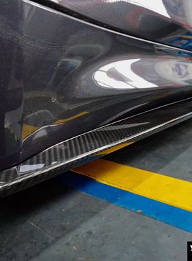 正品3D Design BMW宝马F82M4干式碳纤维侧裙扰流套件 行货质保