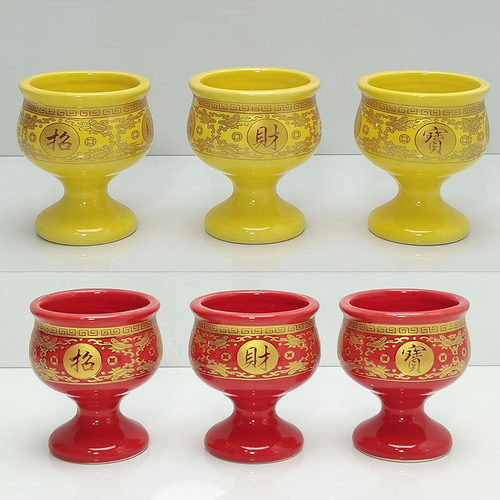 财神净水杯家用佛堂供水杯