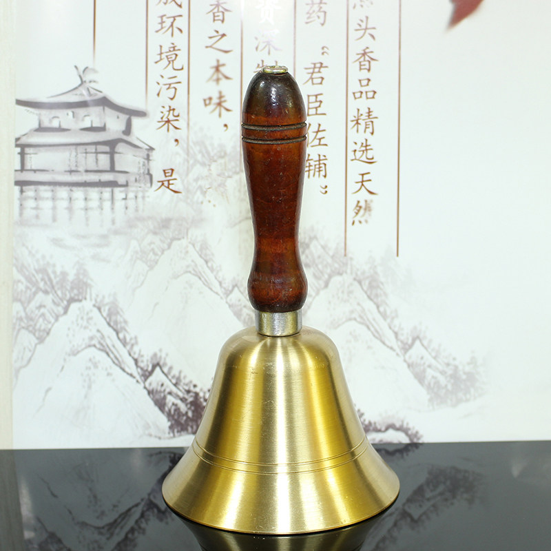 벨 용품 마술 악기 딸랑이 손으로 울리는 순수 구리 벨 무료 배송