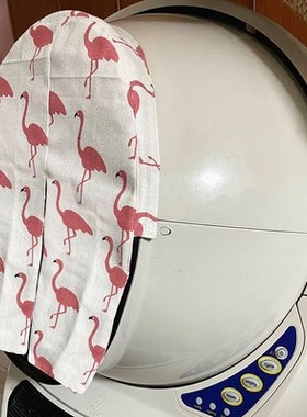 全半封闭猫砂盆电动litter robot全自动猫厕所智能清理铲屎机门帘