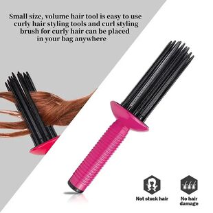 New Hair Curler Comb Styling Volume Air Adjustable Fluffy