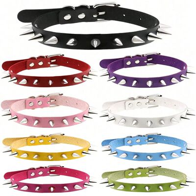 Fashion Love Sexy Rivet Exaggerated Style Collar Necklace fo