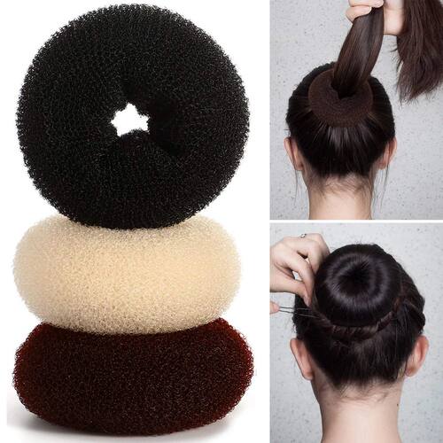 1pc Magic Hair Bun Maker Elegant Women Magic Shaper Donut Fo