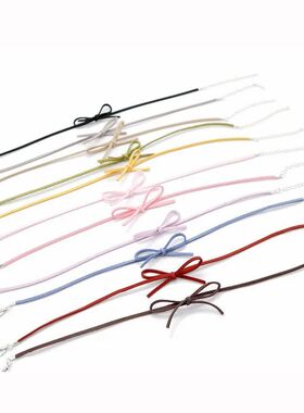 Colourful Bow Chokers Women Necklaces Lady Jewelry Accessori